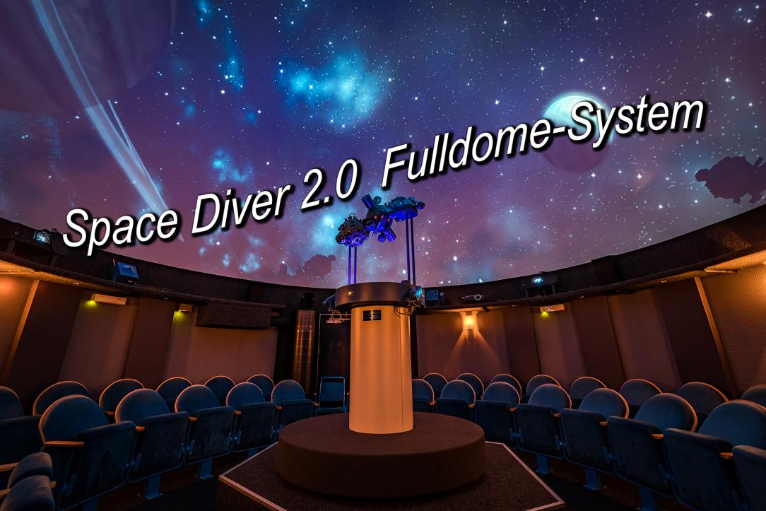 Space Diver V.2 – Professional Fulldome System for Fixed Planetariums Space Diver V.2 – Professional Fulldome System for Fixed Planetariums