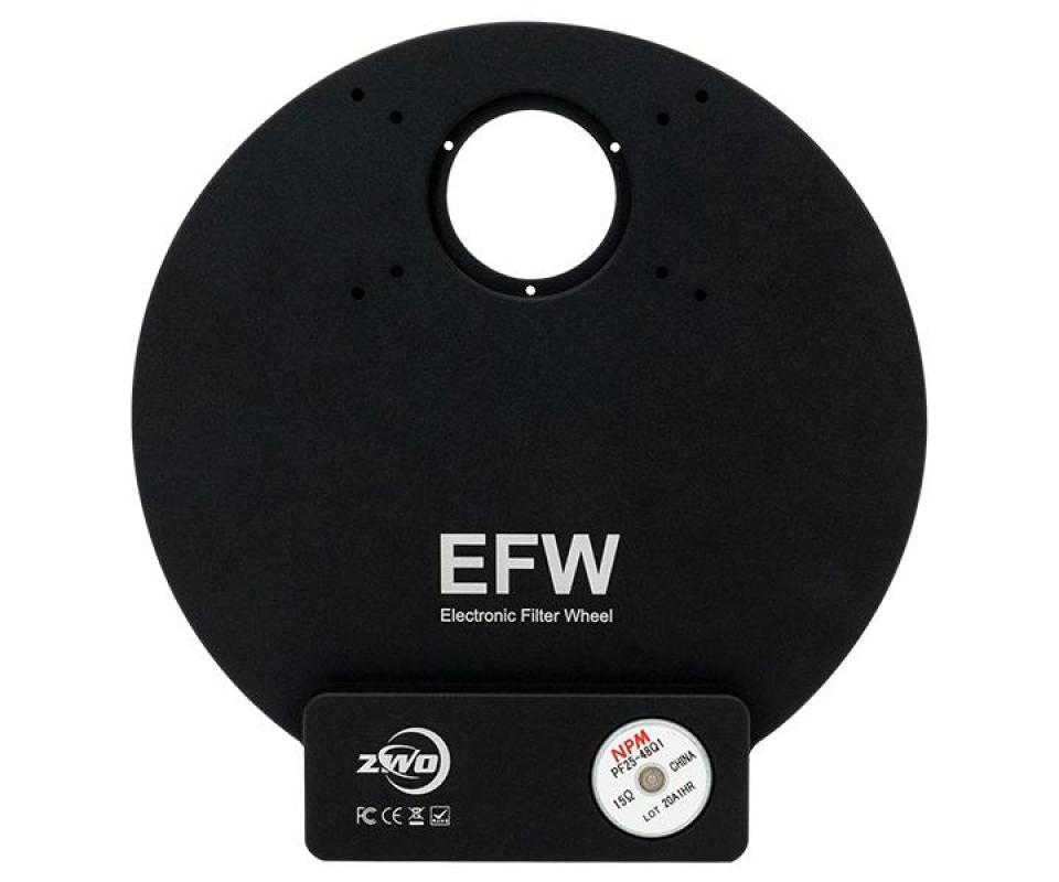 ZWO Electronic Filter Wheel for 7x 36 mm filters ZWO Electronic Filter Wheel for 7x 36 mm filters