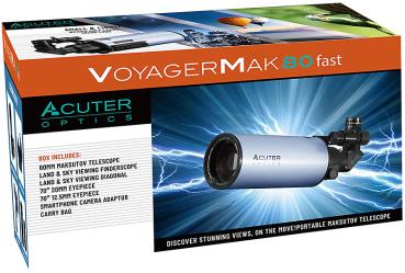 Acuter Voyager MAK80-FAST 80-mm Maksutov-Cassegrain Teleskopset