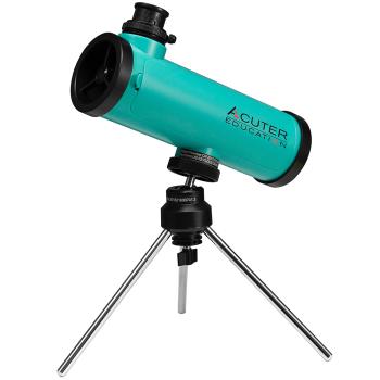 Acuter Newtony-50 DIY Newton-Teleskop-Lernbausatz mit Tischstativ