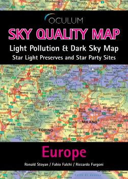 Oculum Sky Quality Map Europe