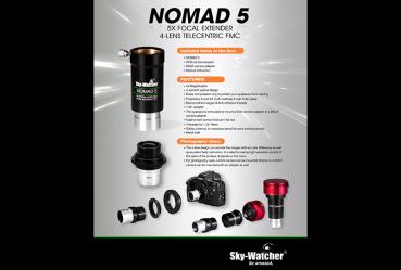 Preview: SkyWatcher Nomad-5 5-fach telezentrische Barlowlinse 1,25 Zoll