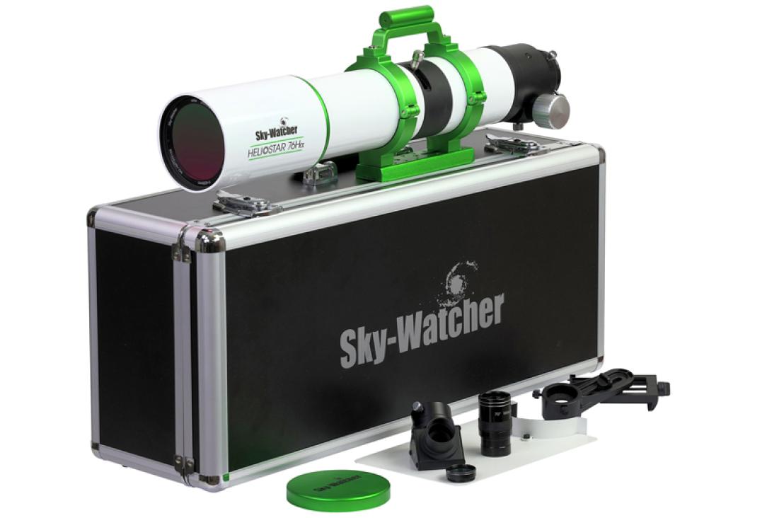 SkyWatcher Heliostar-76Hα H-Alpha-Sonnenteleskop 76 mm f/8,3