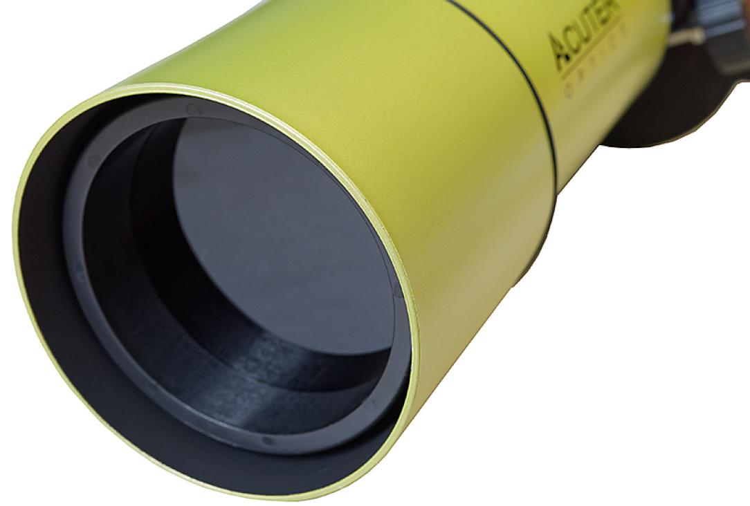 Acuter Solarus-80 Sonnenteleskop-OTA mit integriertem Glasfilter