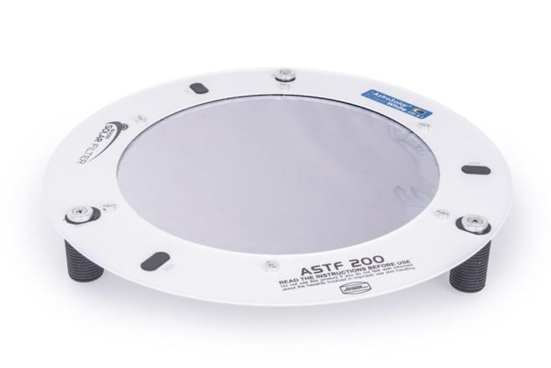 Baader AstroSolar ASTF ClearWhite OD 5.1 Teleskopfilter 120 mm – Unterseite der Filterfassung