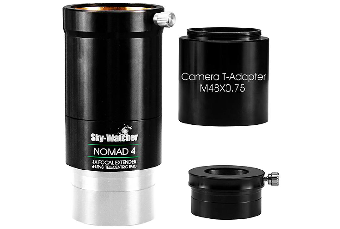 SkyWatcher Nomad-4 4-fach telezentrische Barlowlinse, 2 Zoll