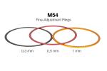 Baader M54 Fein-Abstimmringe-Set aus Aluminium (0,3 / 0,5 / 1mm)